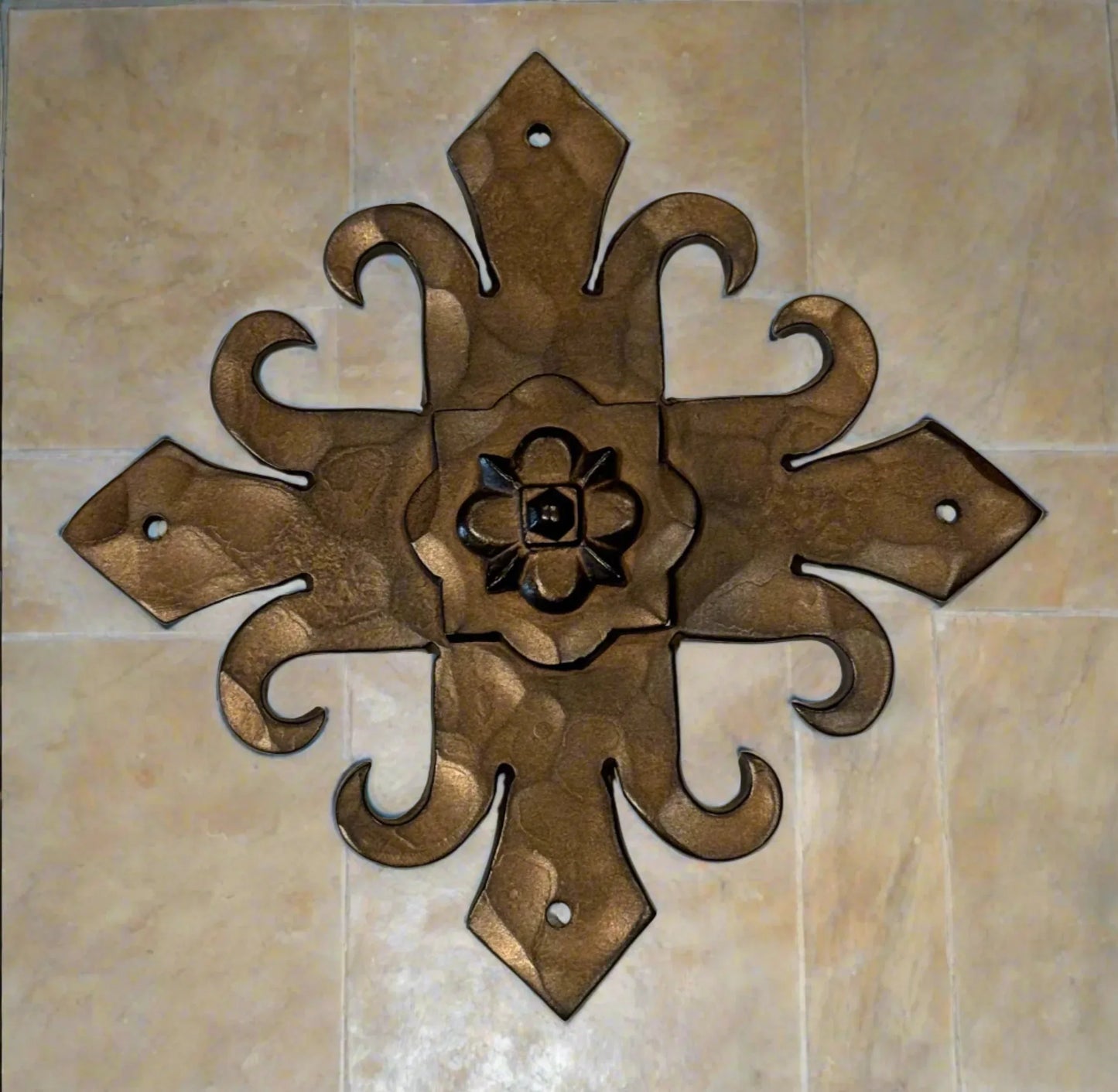 Authentic 15th Century Iron Rosette