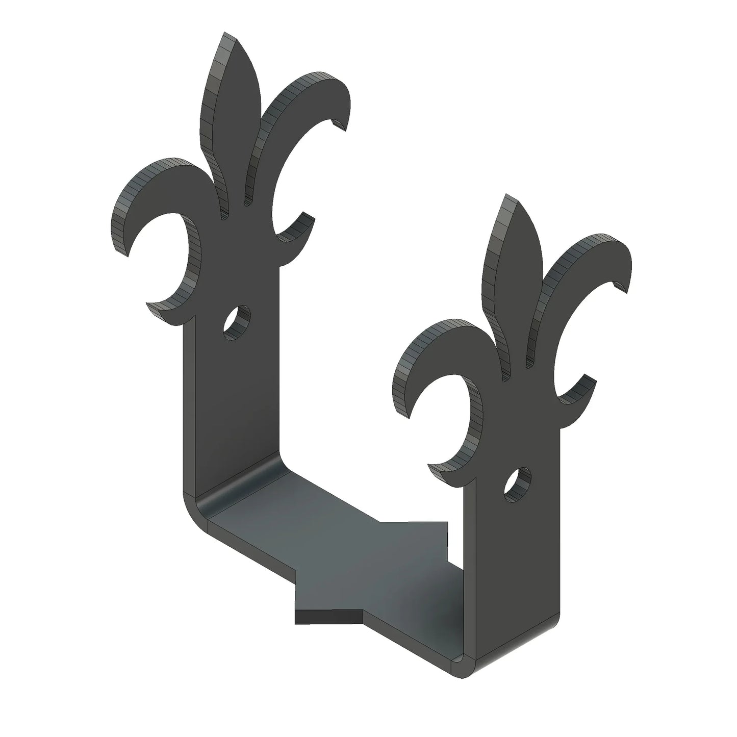 Egyptian Fleur De Lis Iron Beam Strap