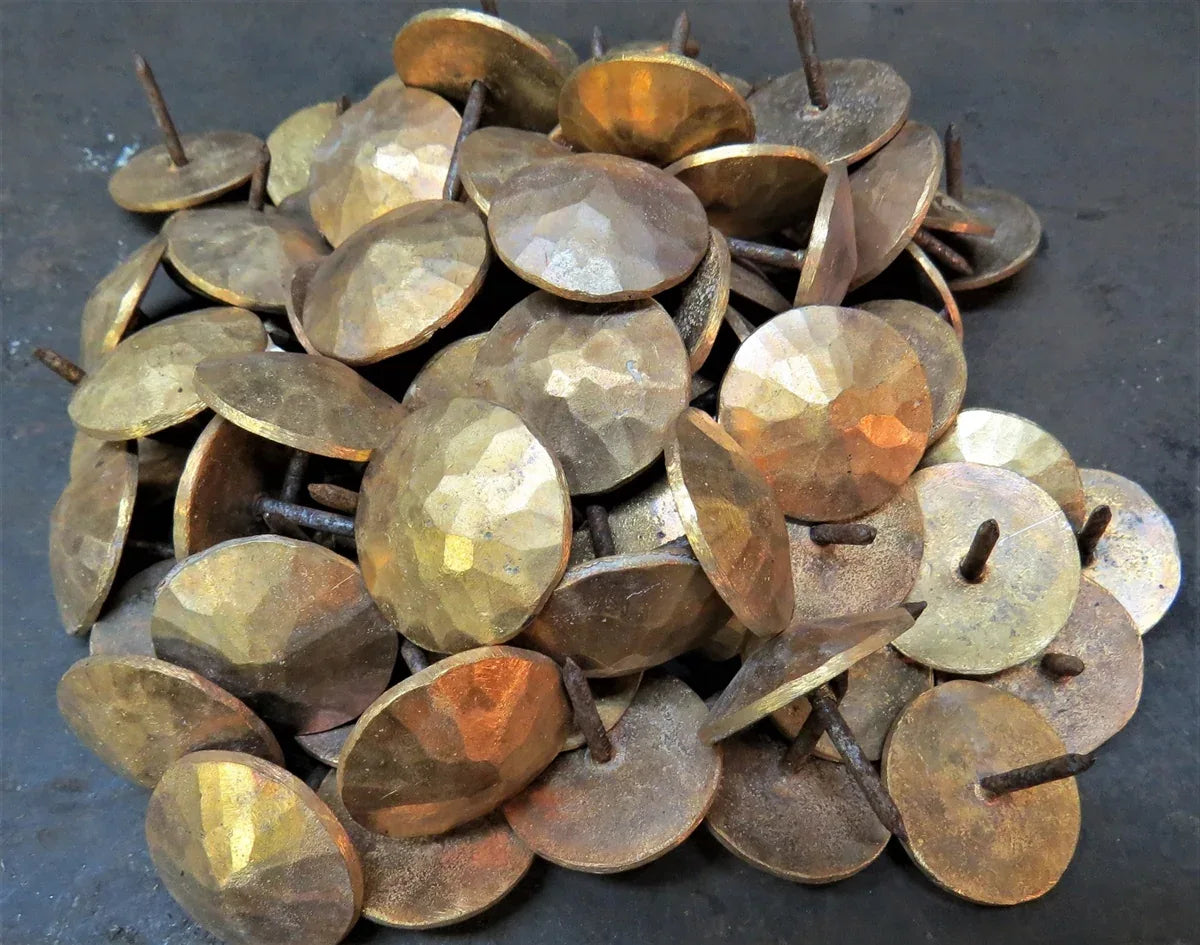 Raw HCN-01-B 1" Solid Bronze Nails Rough Lot of 200