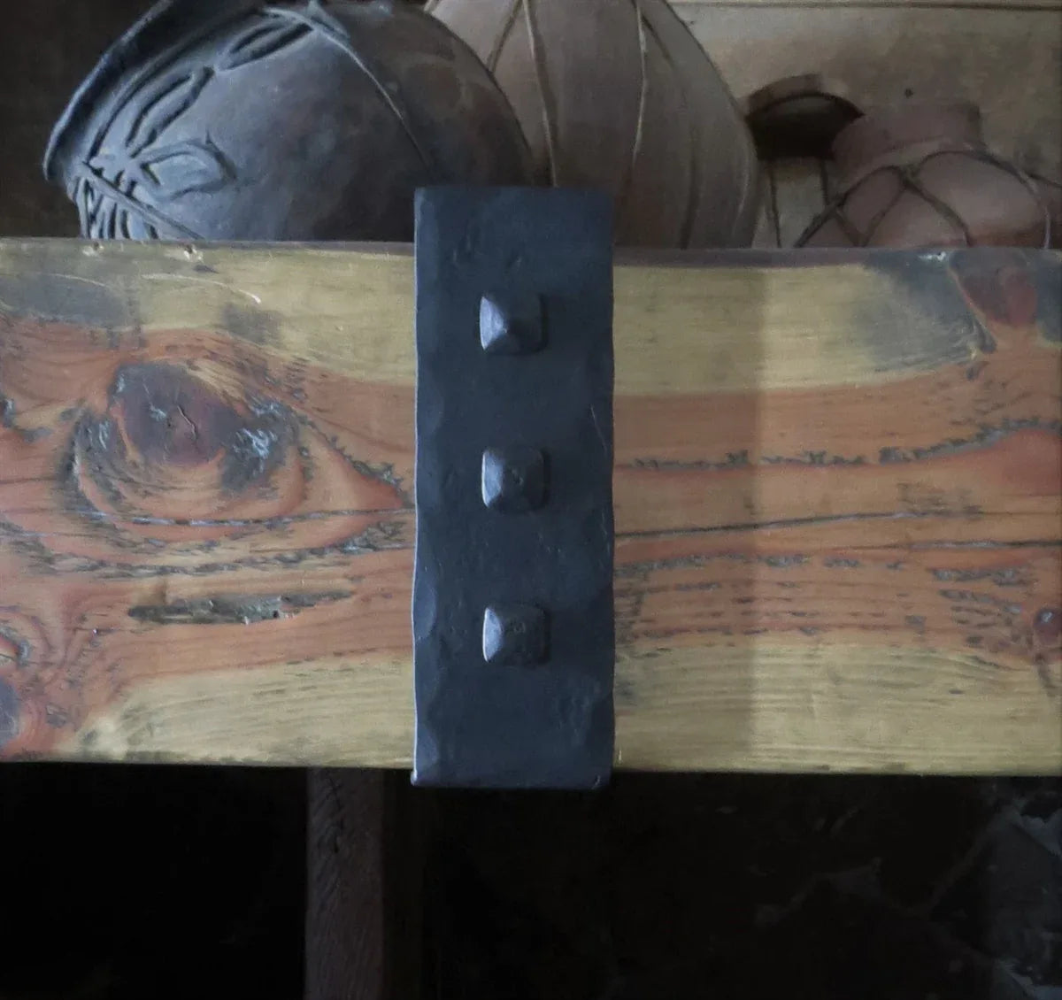 HMS-300 Plain Straight Iron Mantle Strap