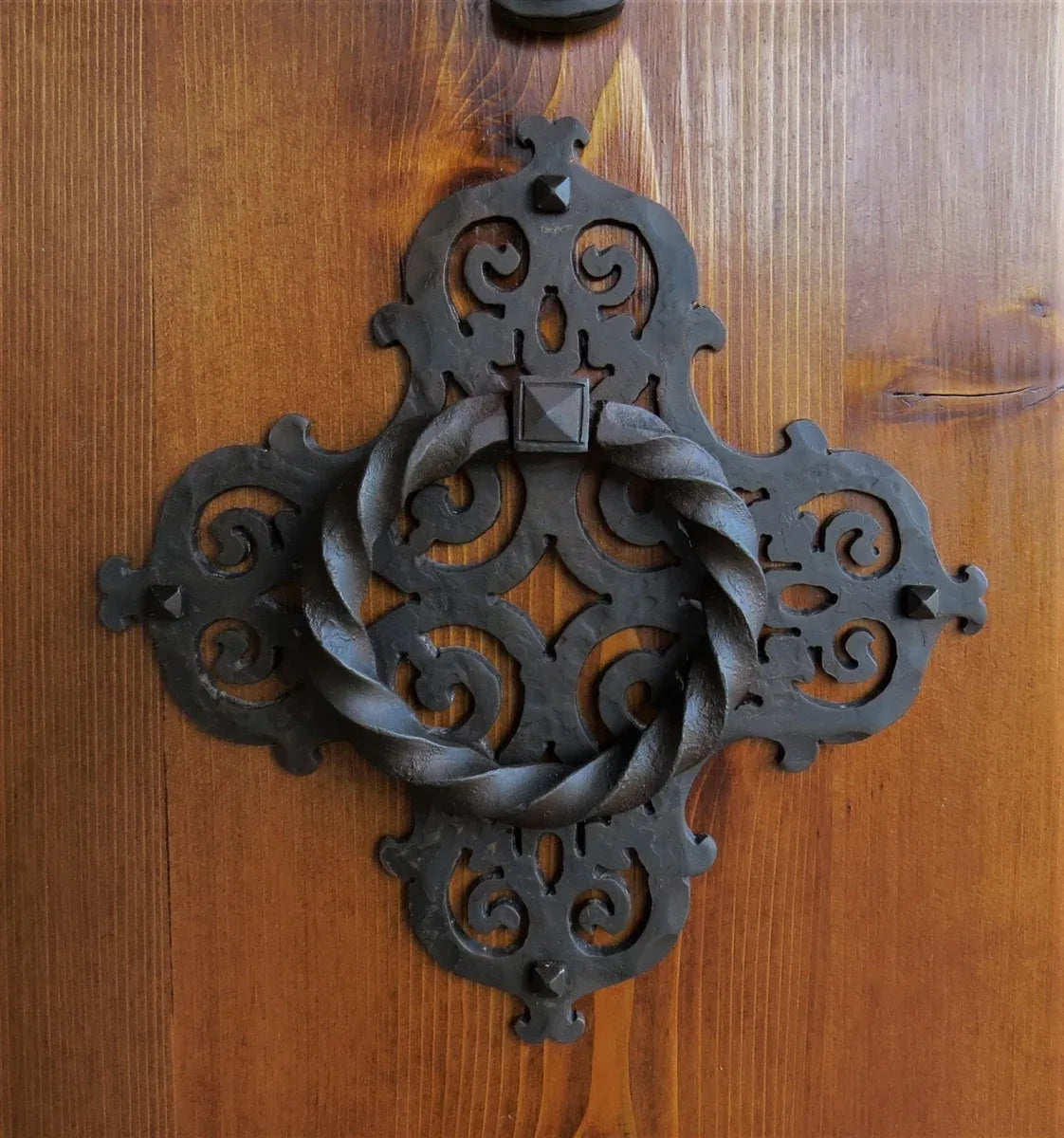 HRP-338 Gothic Cathedral Iron Door Knocker / Ring Pull