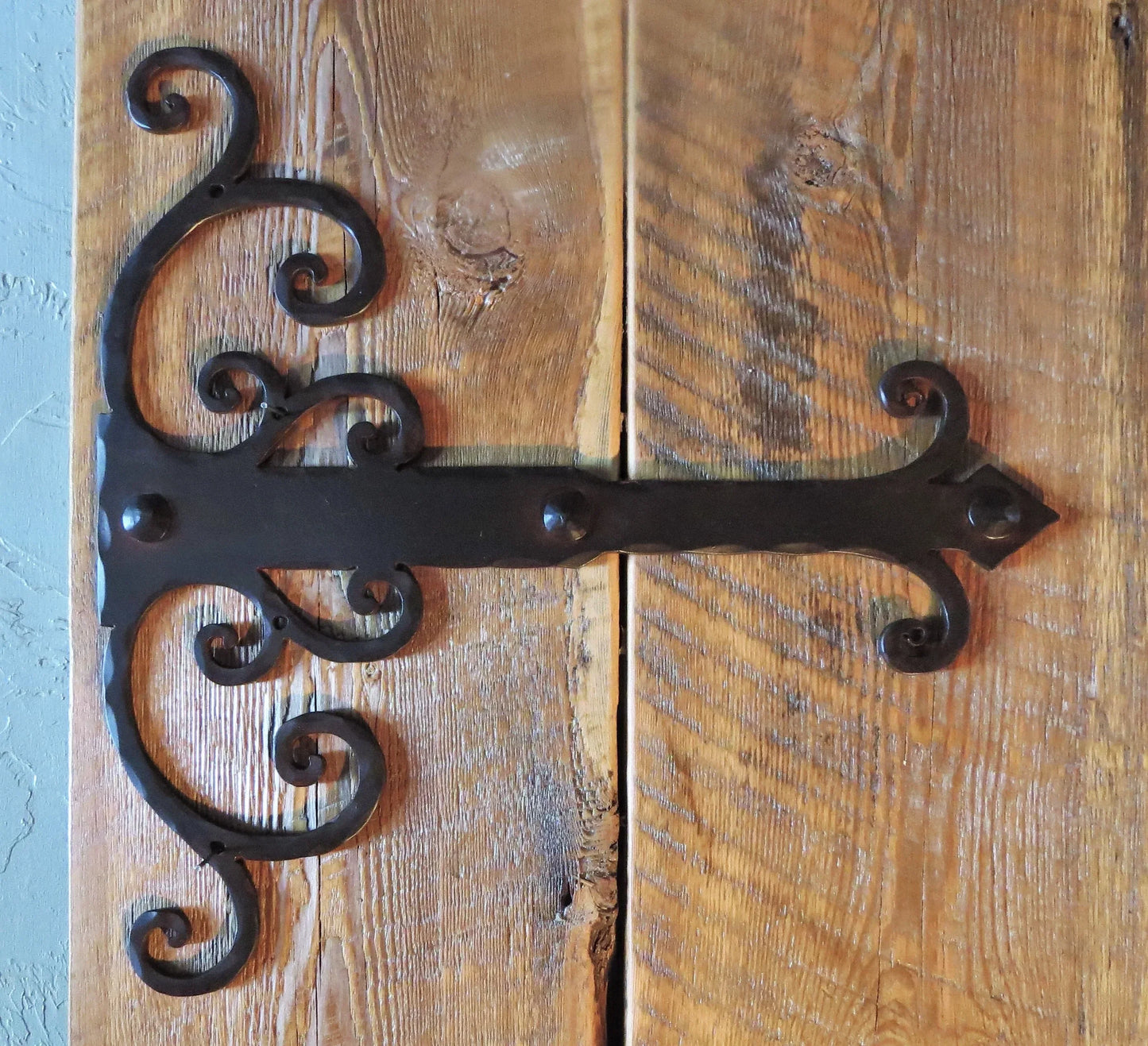 Chateauesque Iron Faux Hinge Strap