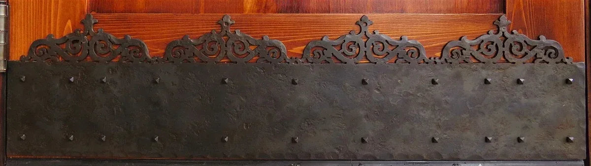KP-338 Gothic Cathedral Iron Kick Plate