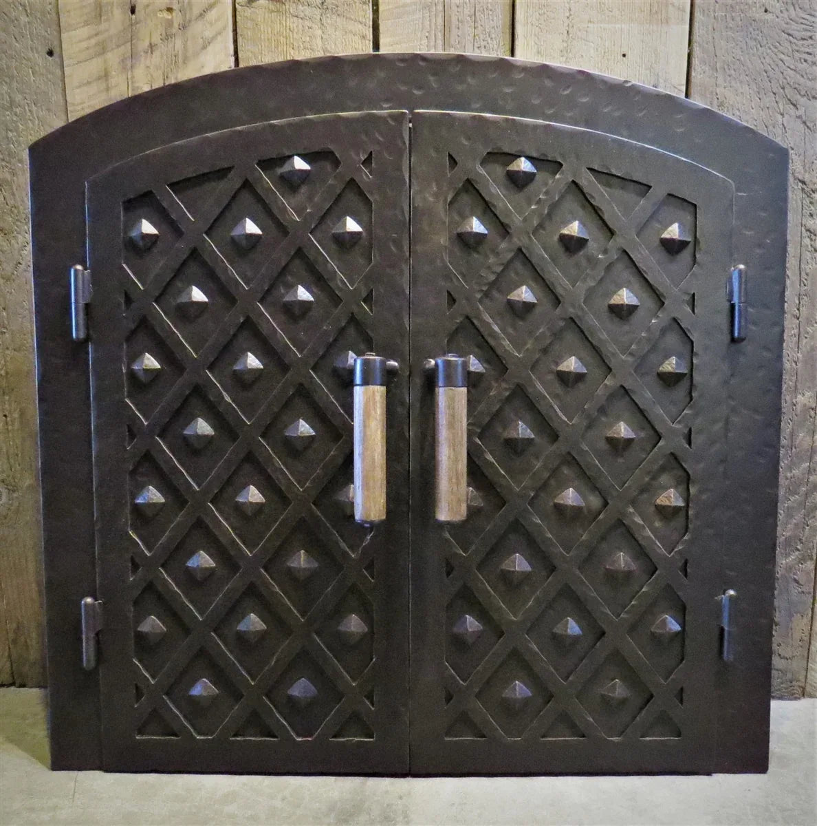 MD-209-AD Romanesque Arched Hinged Pizza Oven Door