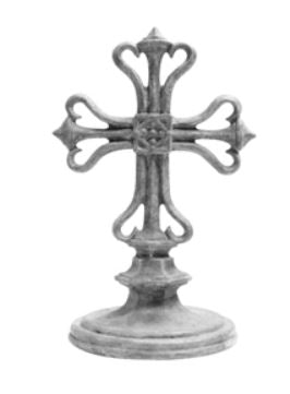 Roman Free Standing Iron Cross