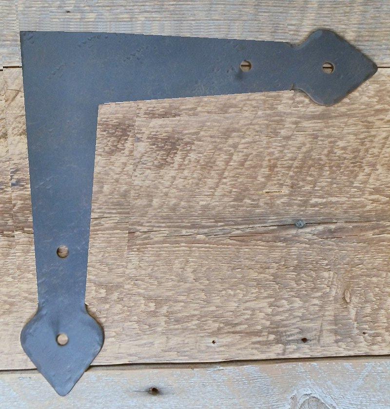 Neo-Classical Iron "L" Plate