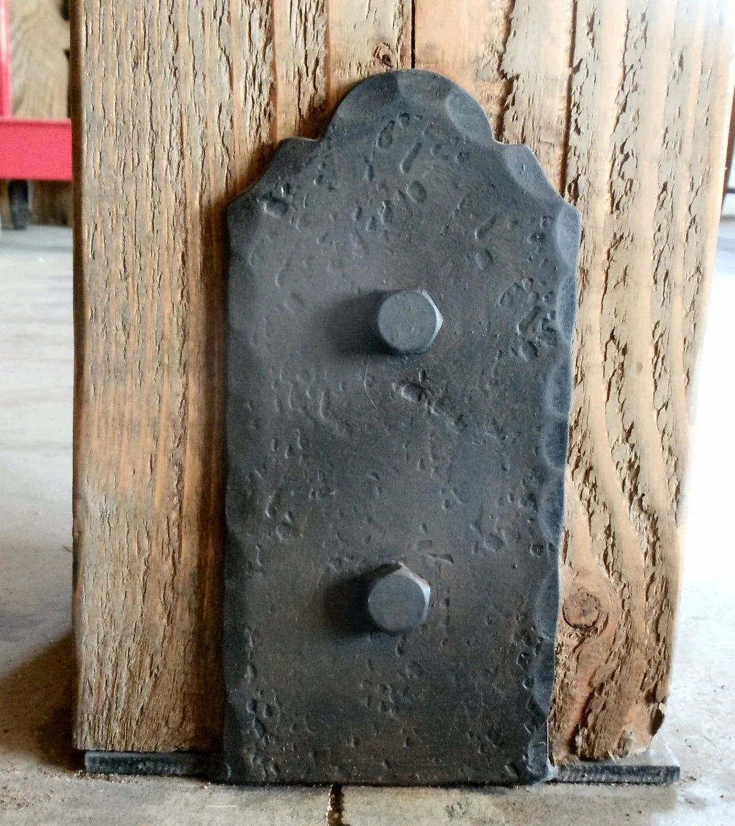 Classic Iron J-Hook Post Base