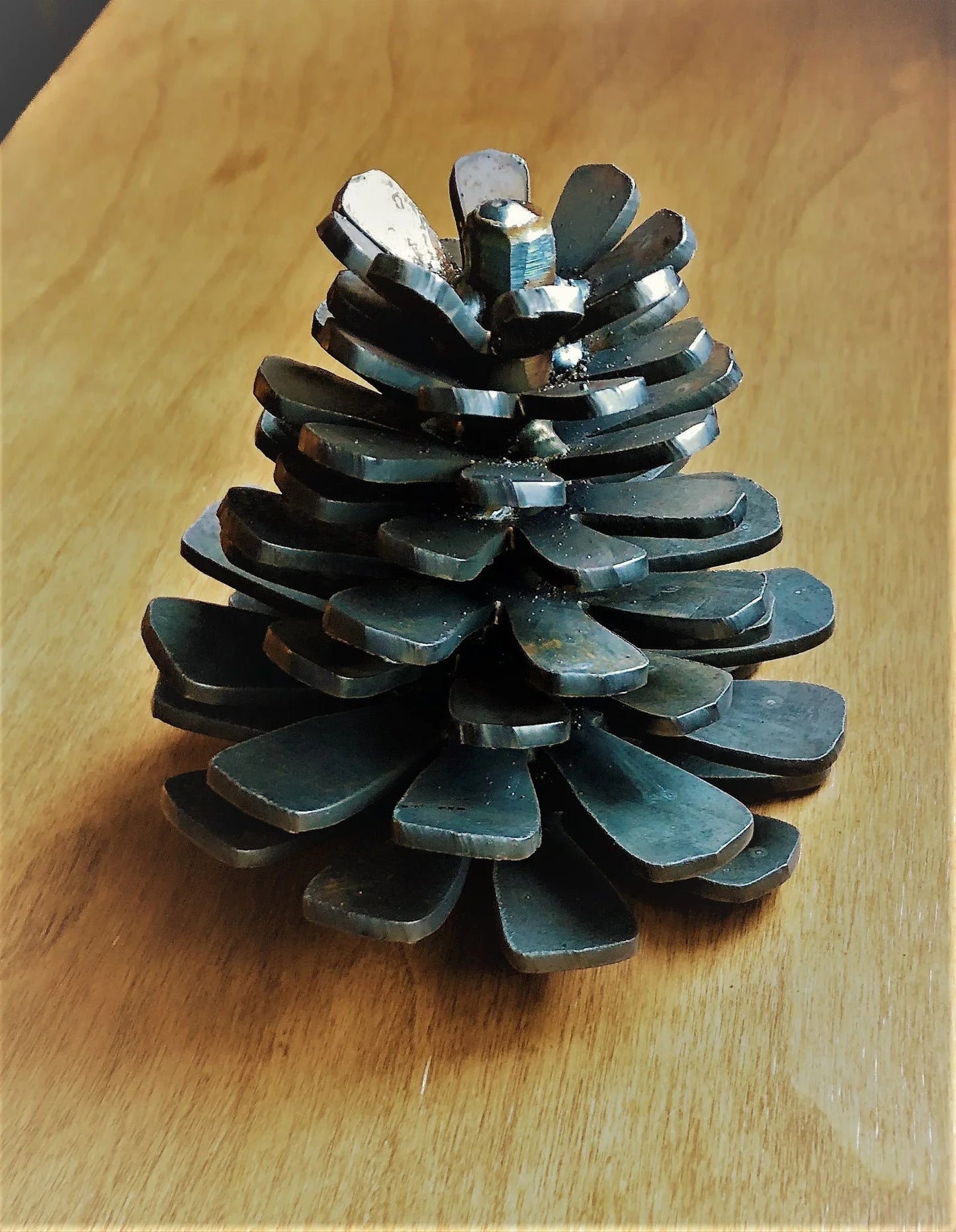 Metal Fire Pit Pinecone Firewood & Fuel Home Accessary