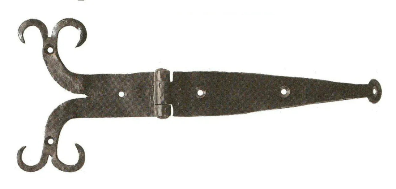 Bean Iron Functioning Hinge Strap